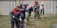 Городские предприятия приводят в порядок свои территории - Город Куйбышев