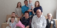 Сапфировая свадьба супругов Никитенко - Куйбышевский район